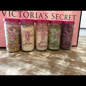 5 assorted jars pink zebra sprinkles